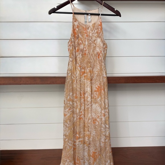 Lush Dresses & Skirts - Nordstrom Lush Pleated Flowy Floral Maxi Dress Vacation Summer Easter Dainty S